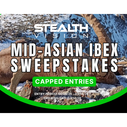 1 Ibex Hunt Sweepstakes Entry
